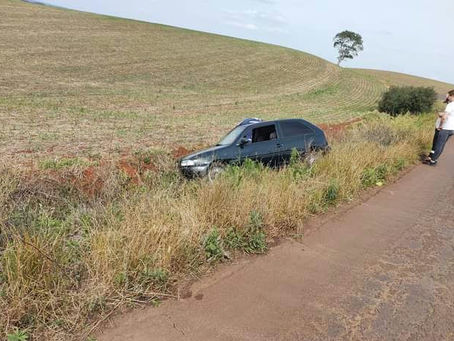 Saída de pista deixa condutor ferido na ERS 330 em Tenente Portela