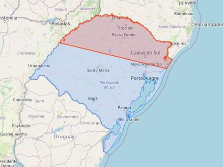 Defesa Civil emite alerta de temporal para o Noroeste Gaúcho