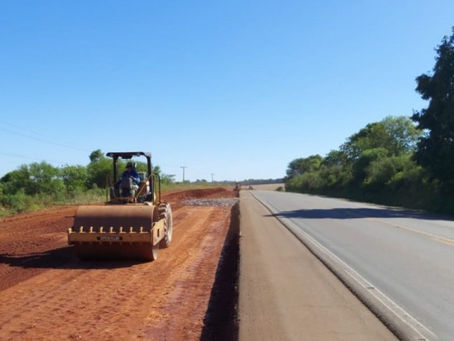 Construção de terceiras faixas deve melhorar o tráfego na RSC-153 entre Passo Fundo e Tio Hugo