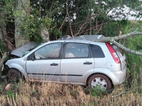 Motorista morre em saída de pista na ERS-210, em São Martinho