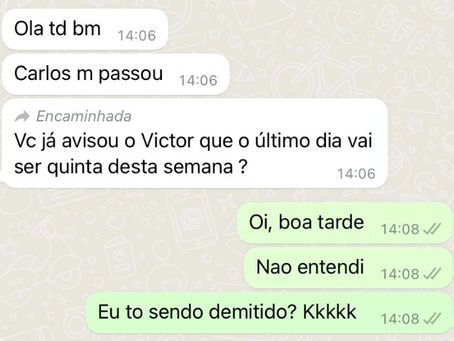 Médico gaúcho descobriu que seria demitido ao receber mensagem por engano no WhatsApp