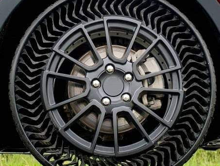 Michelin já tem data para começar a vender pneus sem ar e que não furam