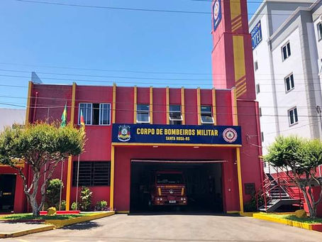 Corpo de Bombeiros salva bebê de 45 dias engasgado em Santa Rosa