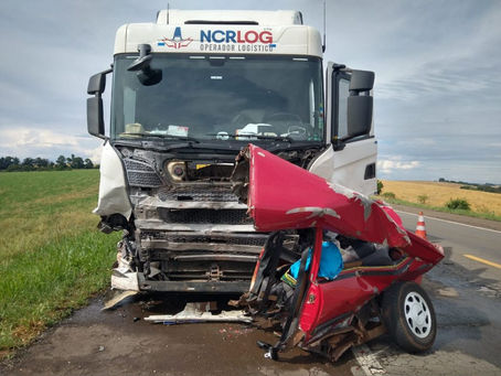 Grave acidente na BR-285 entre Passo Fundo e Carazinho deixa vítima fatal