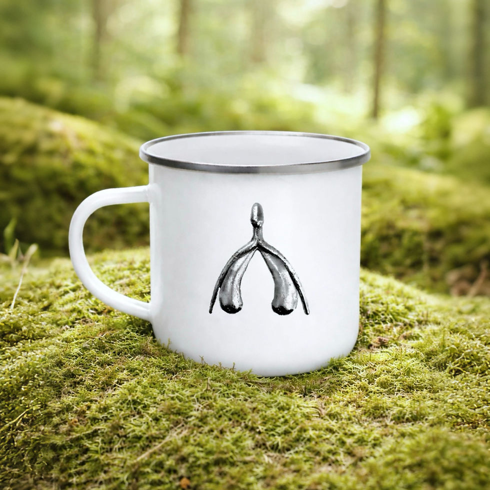 Thumbnail: The Clitoris Enamel Mug