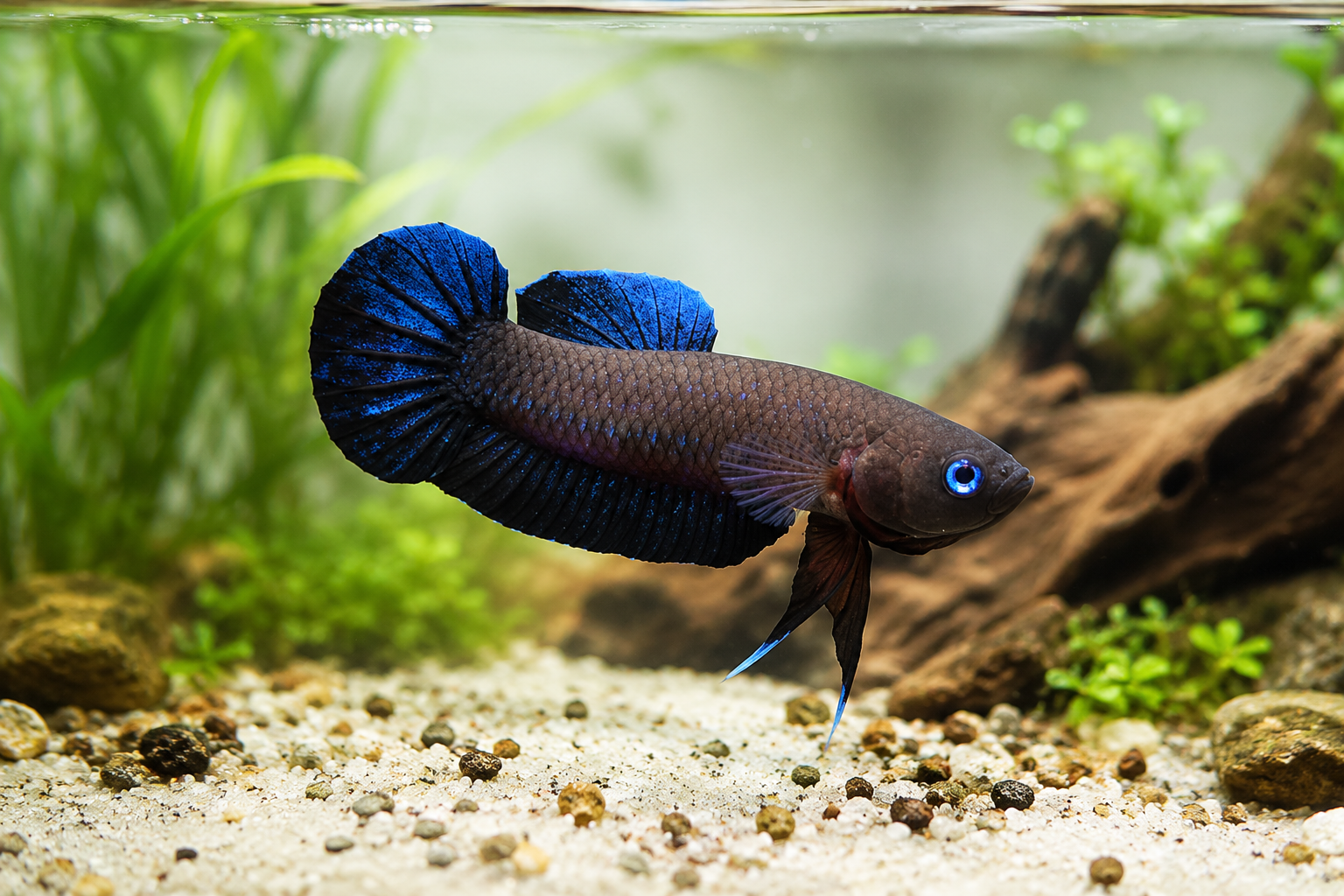 Betta macho salvaje Perséfone