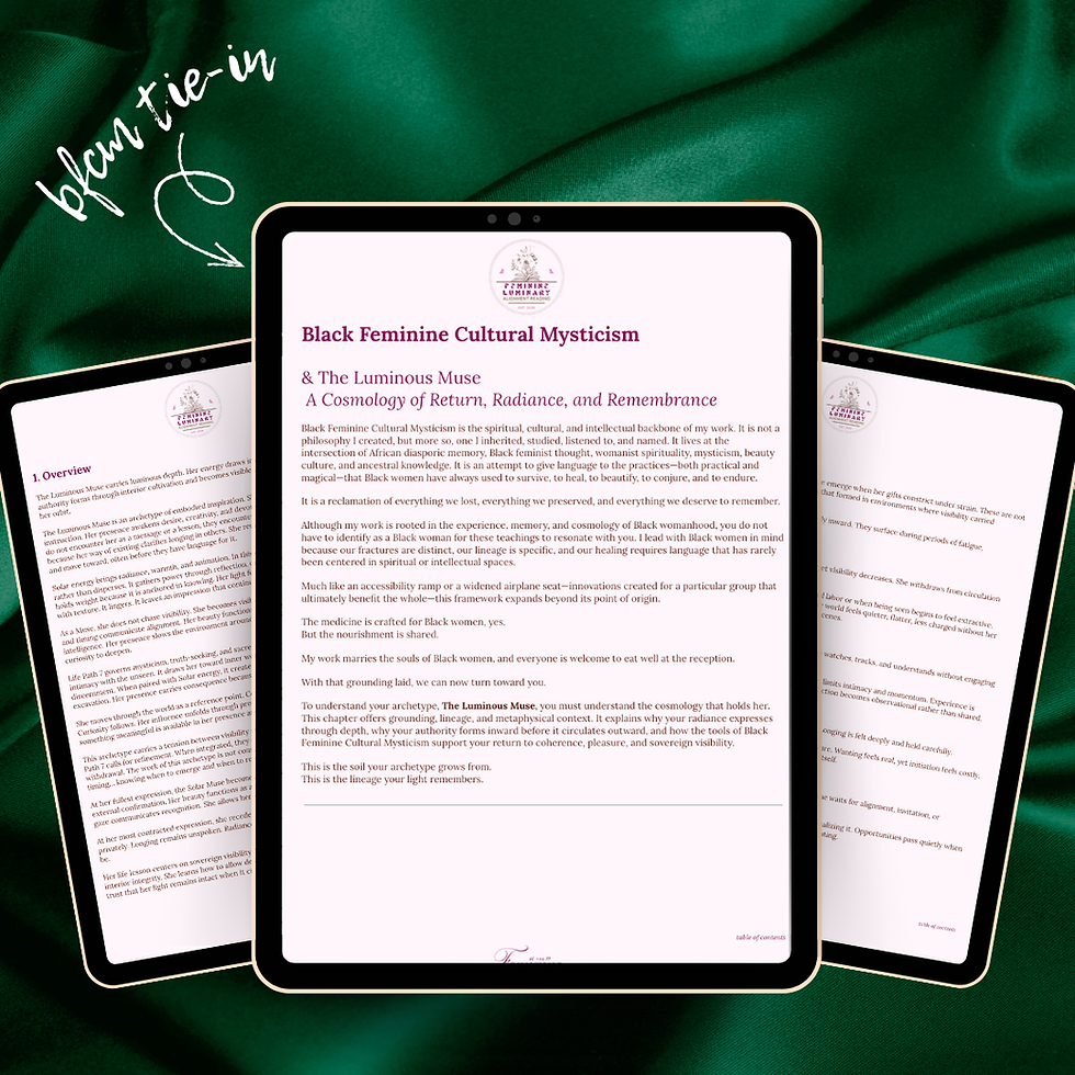Thumbnail: Feminine Luminary Alignment Reading