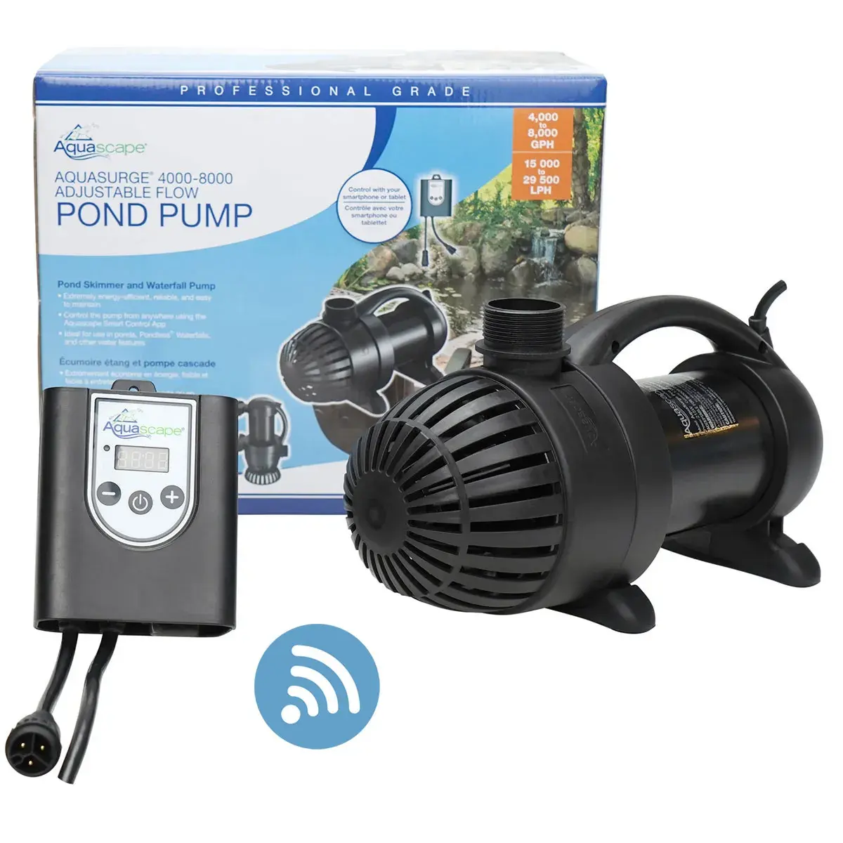 AquaSurge® 4000-8000 Adjustable Flow Pond Pump