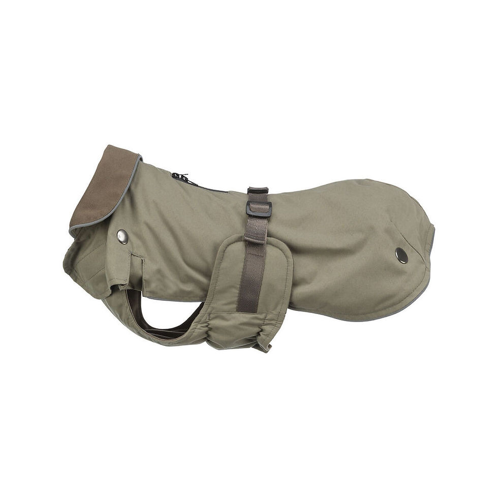 Dog Coat Trixie Peach Olive XS
