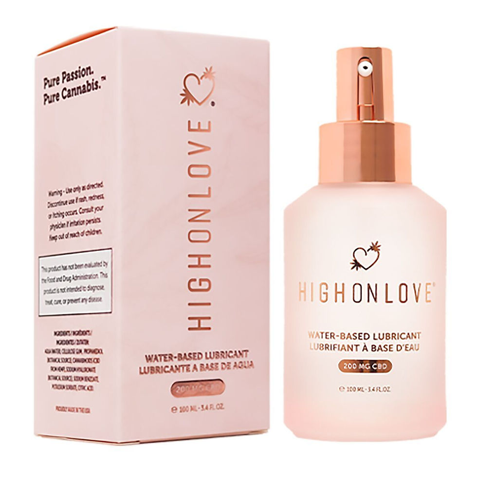 Lubricant High on Love 100 ml Sin aroma 1 Piece
