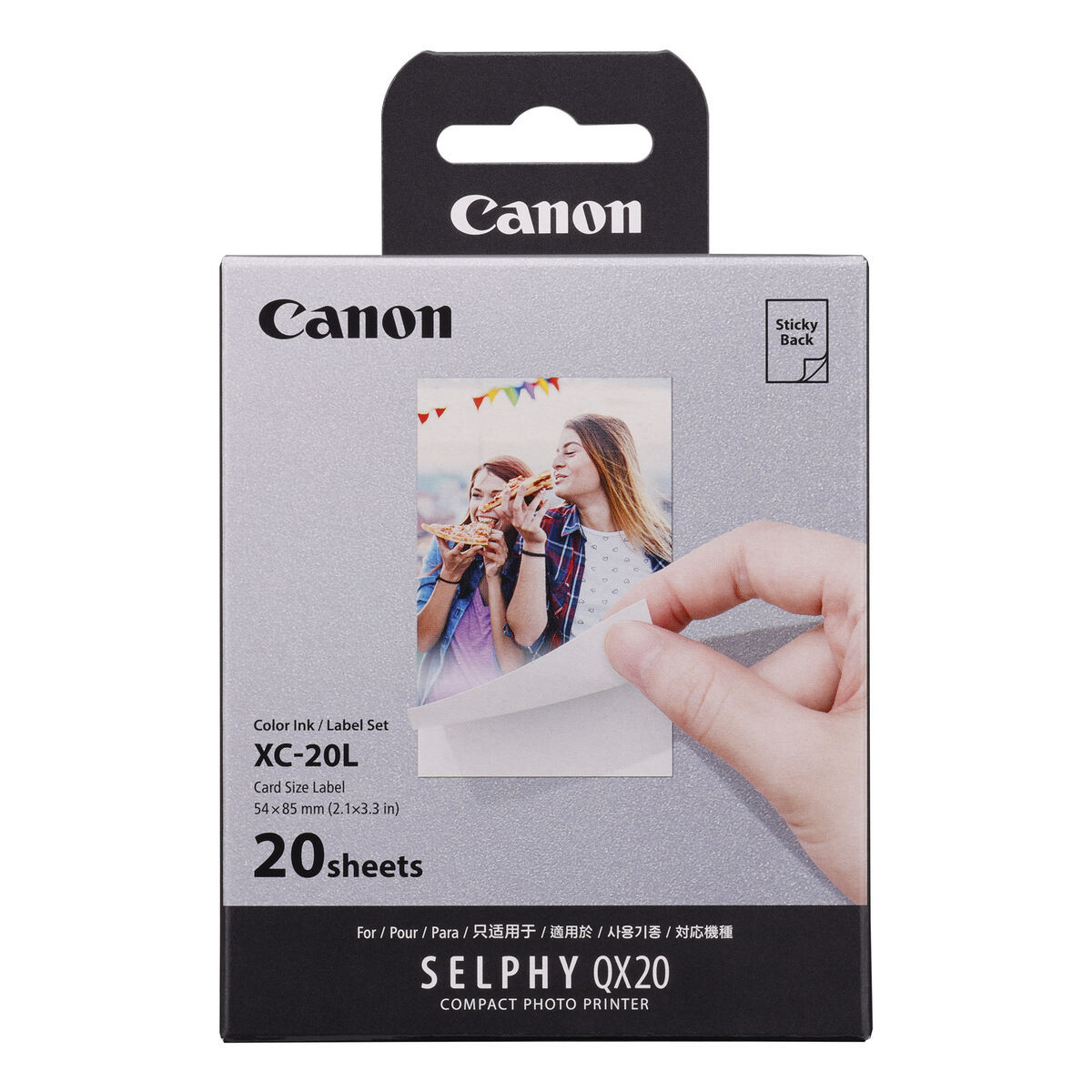 Mattes Fotopapier Canon 6755C002 5,4 x 8,5 cm (20 Stück)