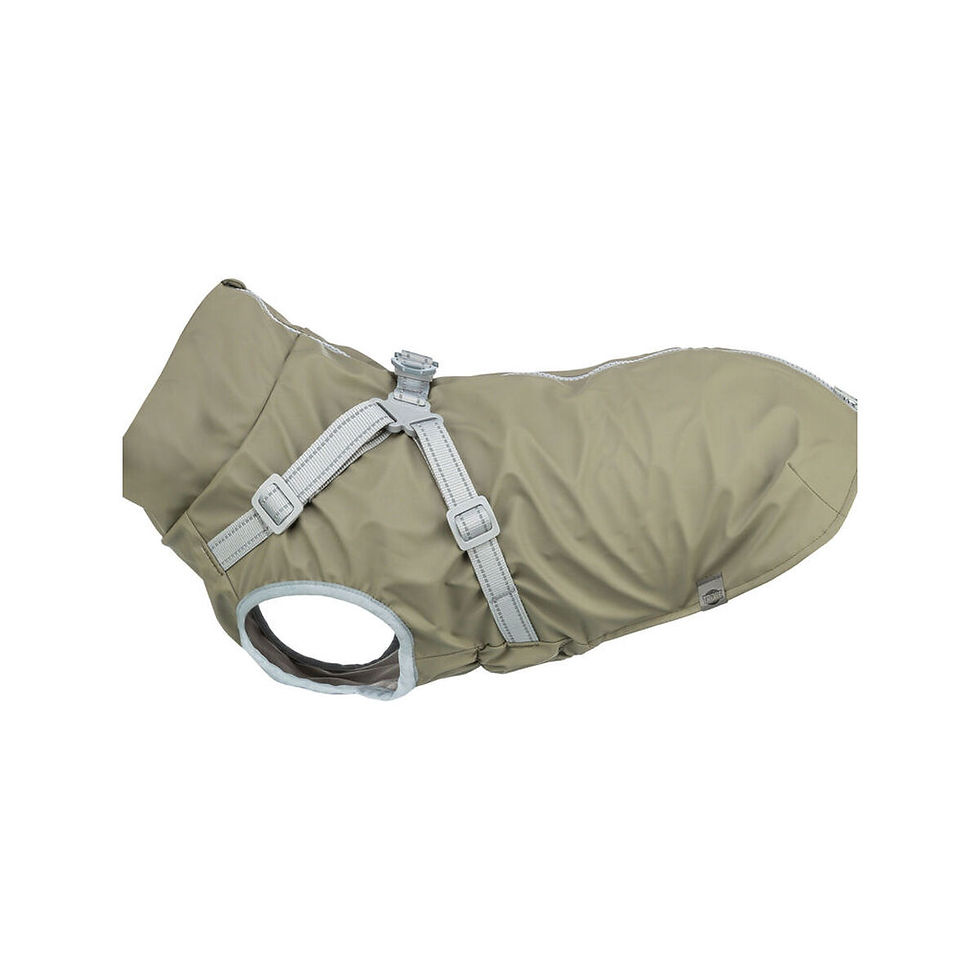 Dog Coat Trixie Green Olive XS