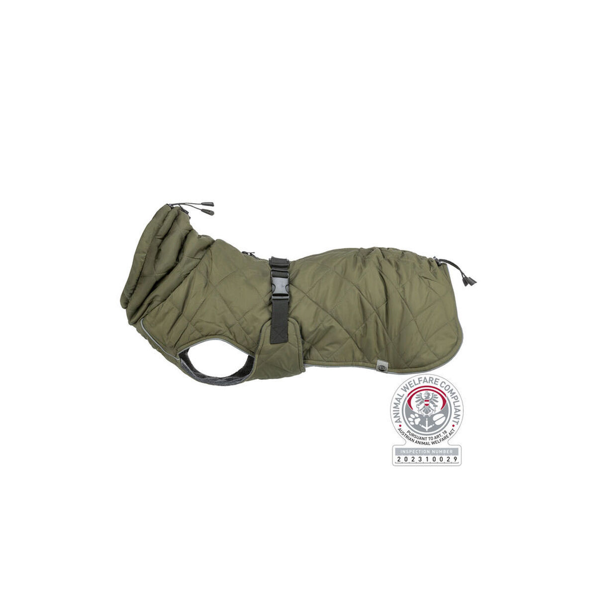 Dog Coat Trixie Green Olive M