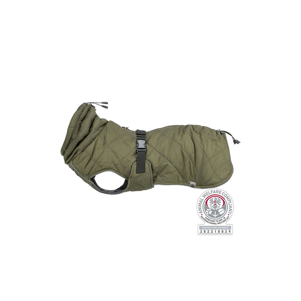 Dog Coat Trixie Green Olive L