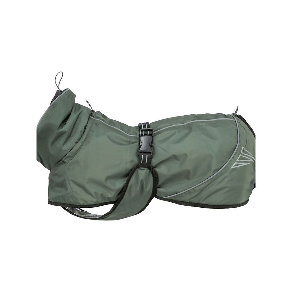 Dog Coat Trixie Green Olive XL