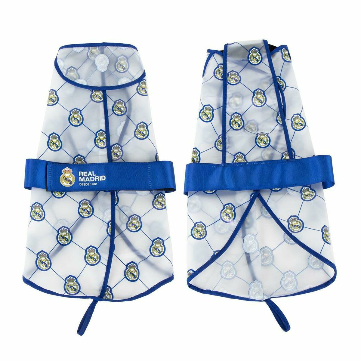 Dog raincoat Real Madrid C.F. Blue M