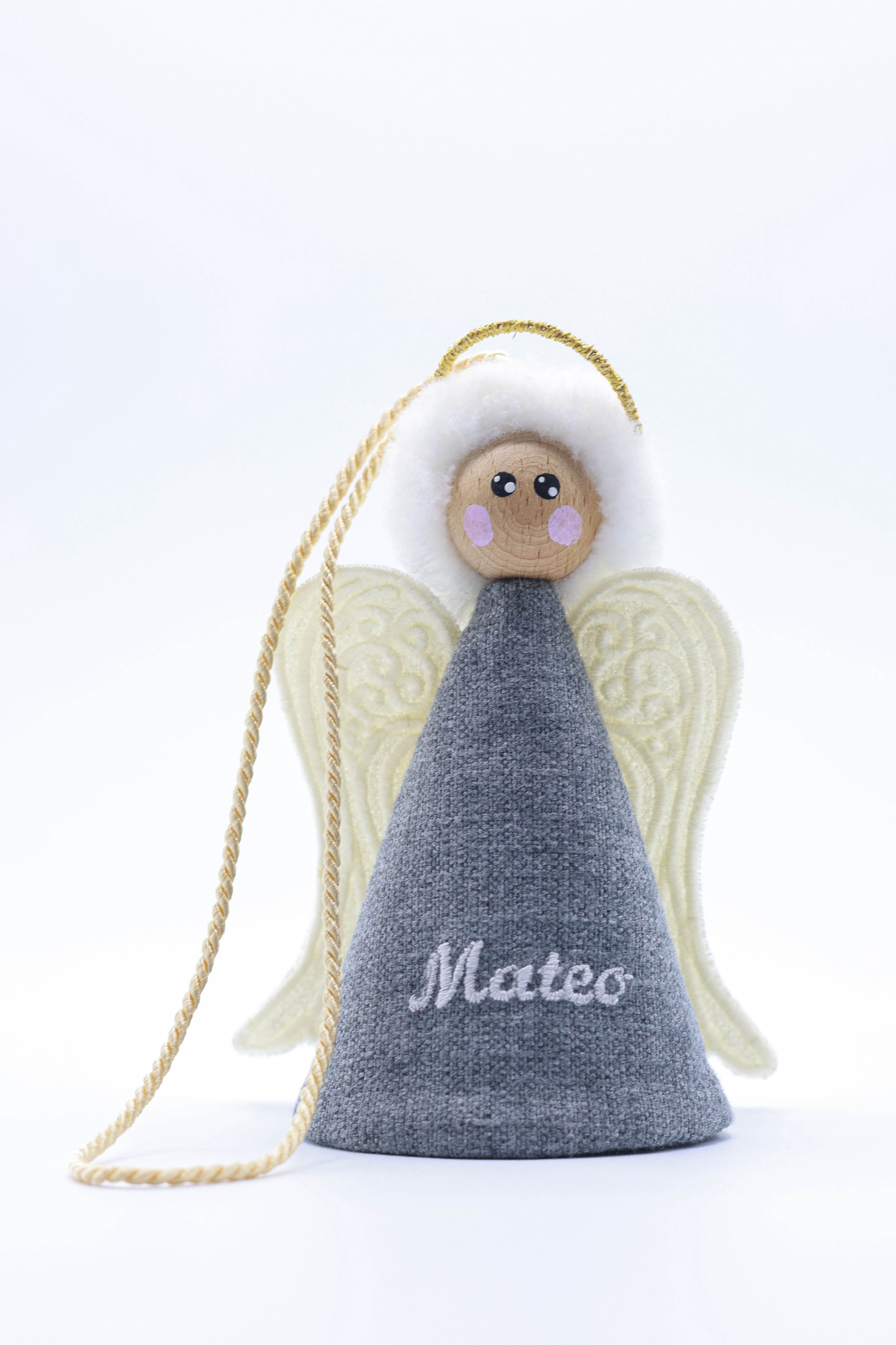 "Llamador de Ángel personalizado, ideal como regalo especial para ocasiones únicas."