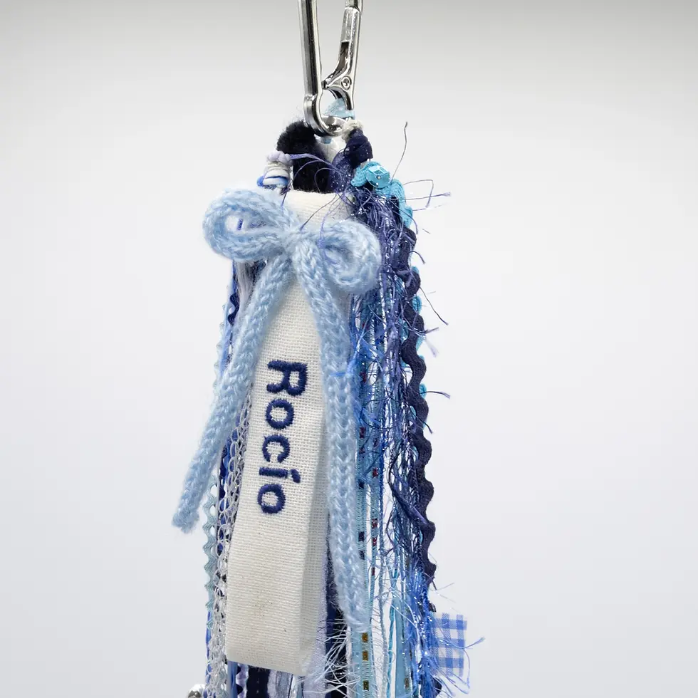 Miniatura: LLAVERO CHARM AZUL