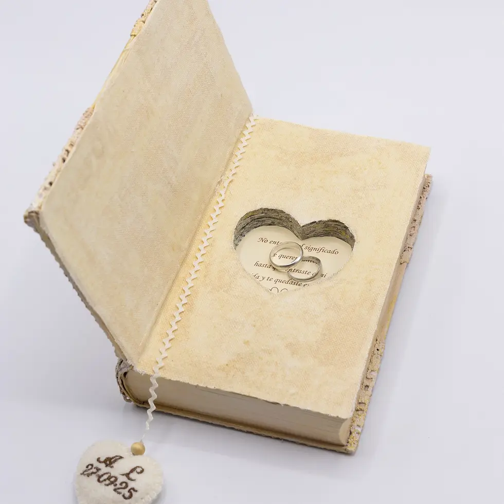 Miniatura: Libro porta alianzas