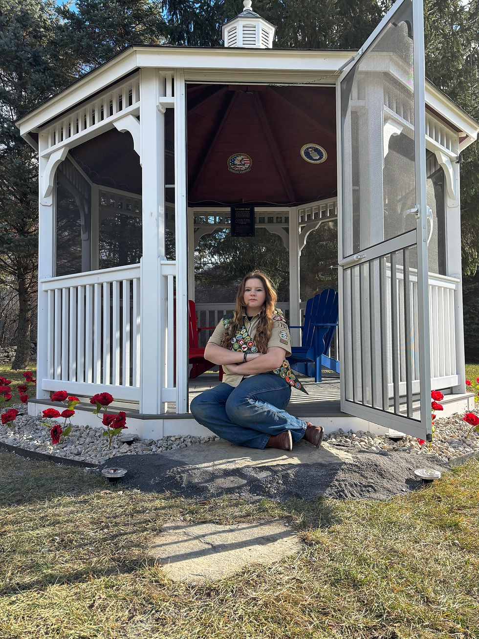 COLUMBIA COUNTY'S FIRST FEMALE EAGLE SCOUT - GABRIELLA COONS!