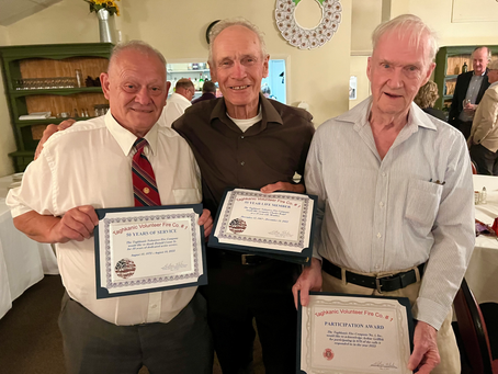 Taghkanic Fire Company Banquet - Some Really Big Numbers