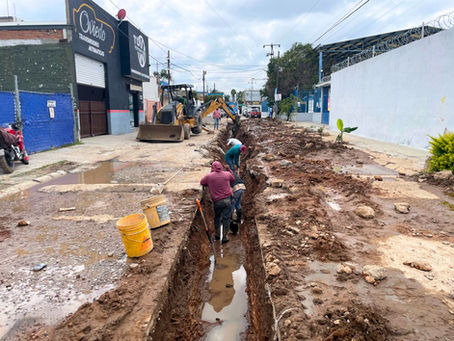 Interapas arranca sustitución de drenaje en Prados San Vicente