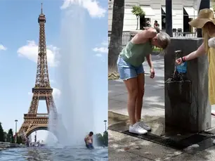 ALERTA ROJA EN EUROPA: Ola de calor extremo paraliza Roma y Parí