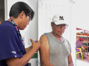Con positiva participación ciudadana, Soledad avanza en vacunación contra sarampión, rubéola y tosferina.