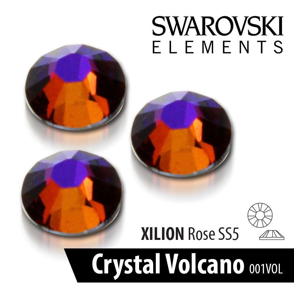 Strass Swarovski SS5 Crystal Volcano