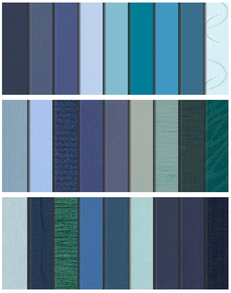 the Blues Collection- Roller Blinds