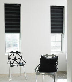 Zebra Blinds up close