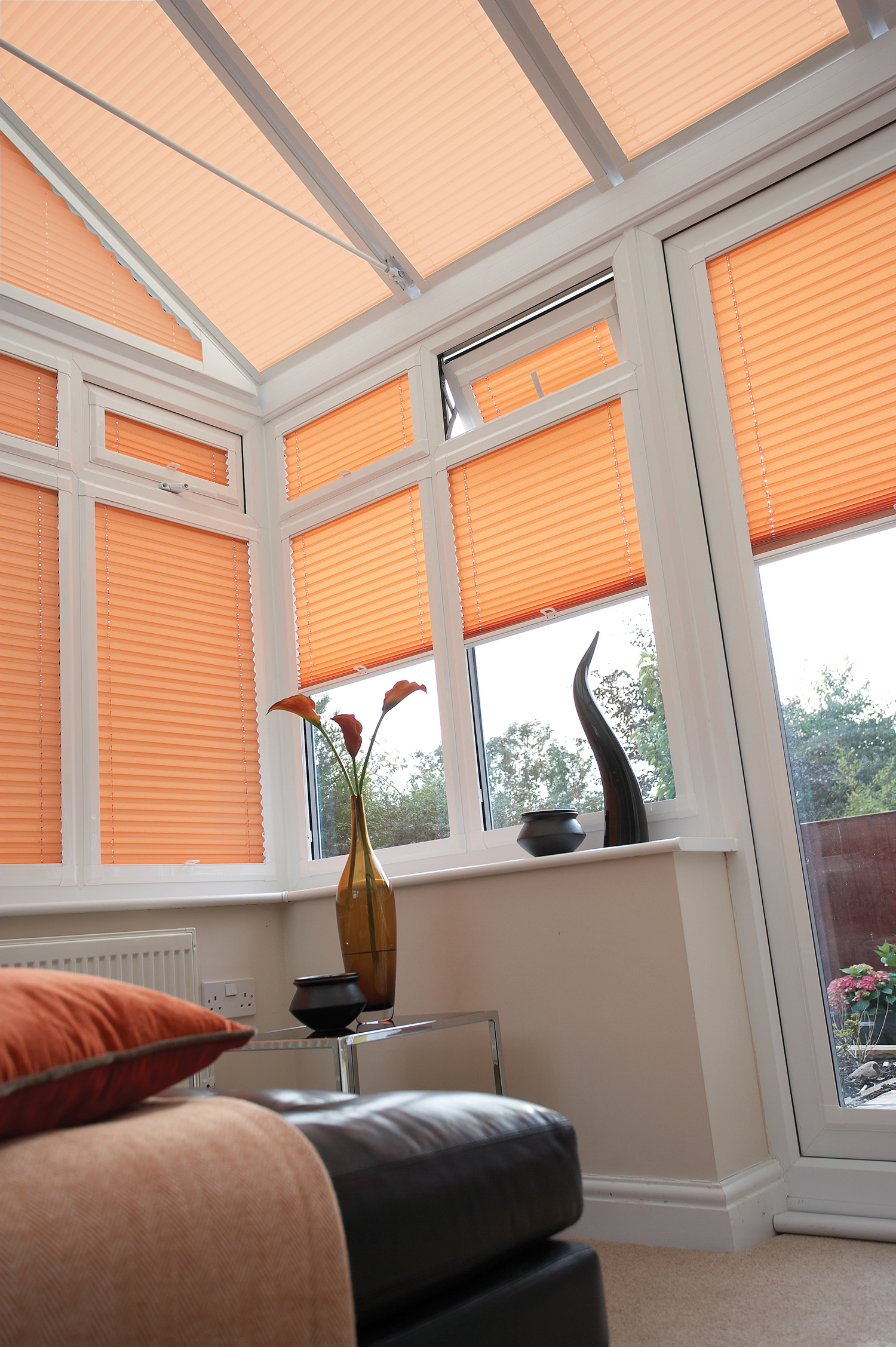 uPVC window blinds pictures Tilt and Turn Blinds Perfect Fit