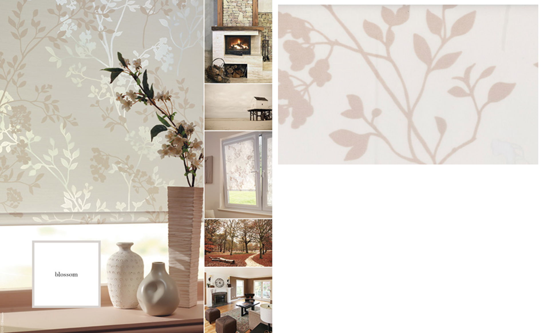 Blossom Screen Roller Blinds