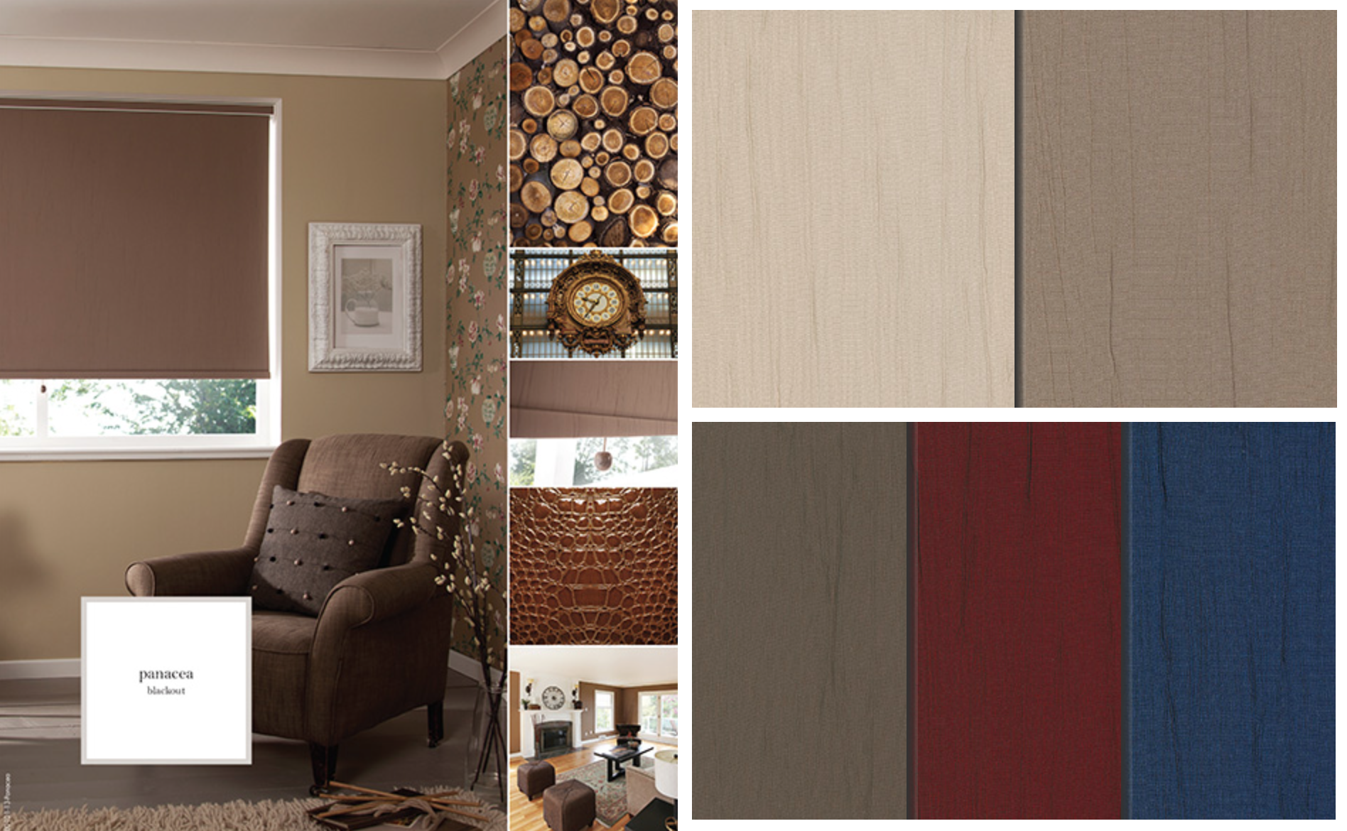 Panacea Blackout Roller Blinds