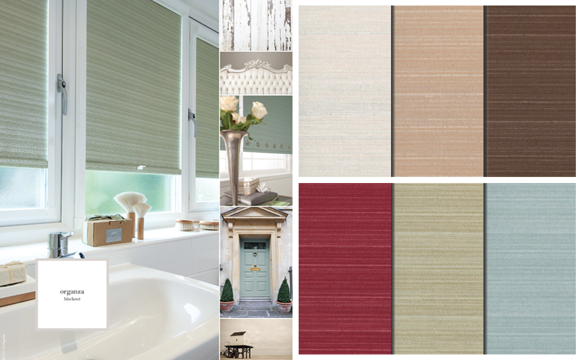 Organza Blackout- Roller Blinds