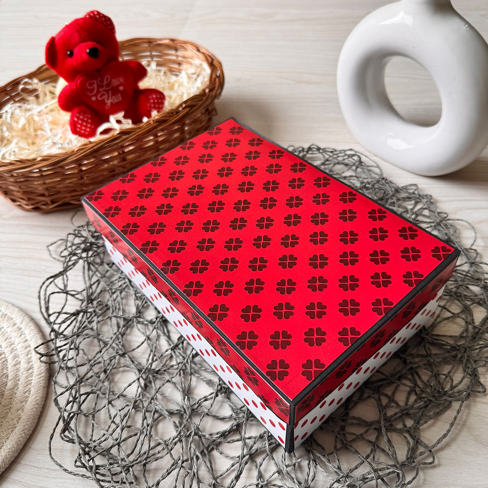 Thumbnail: MULTI FOLD HEART CARD BOX