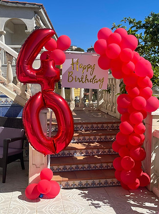 birthday ballons