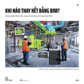 “Khi nào BIM sẽ thay Bản vẽ?”