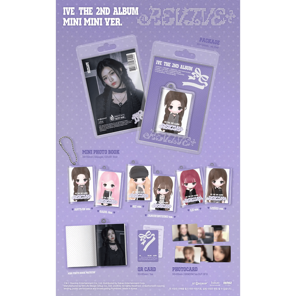 Miniatură: IVE - 2nd Album [REVIVE+] MINI MINI Ver.