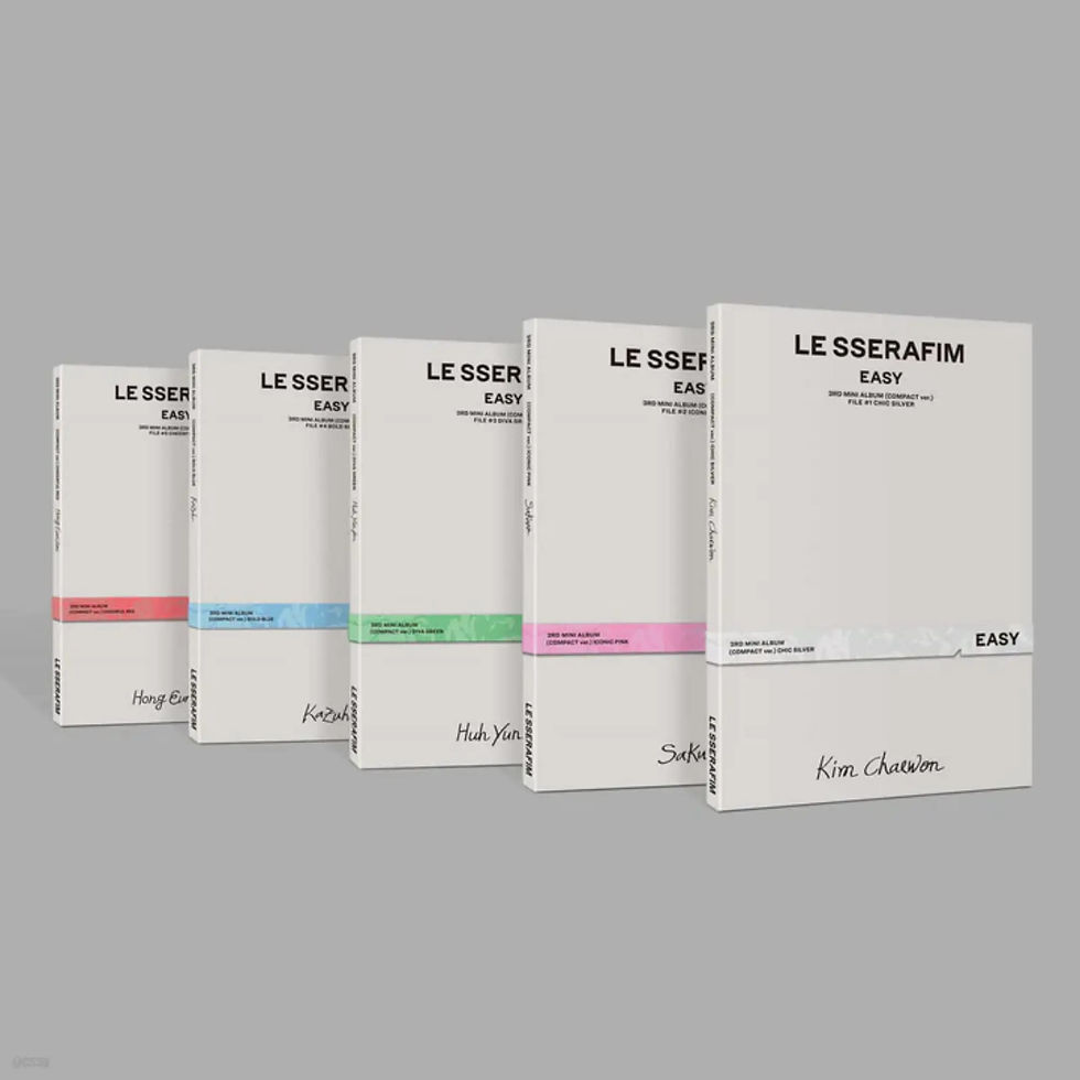 Miniatură: LE SSERAFIM - 3RD MINI ALBUM [EASY] COMPACT Ver.