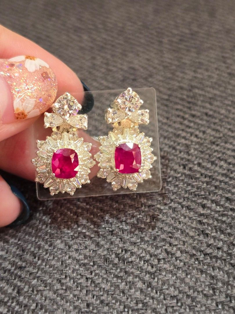 Thumbnail: 1.956ct Unheated Burma Ruby (Loose stones)