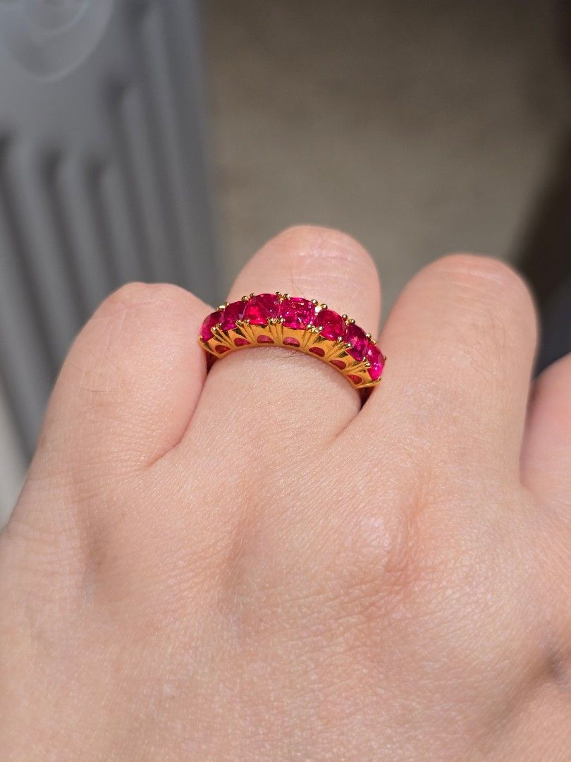 Thumbnail: 2.31ct Unheated Burma Spinel Ring