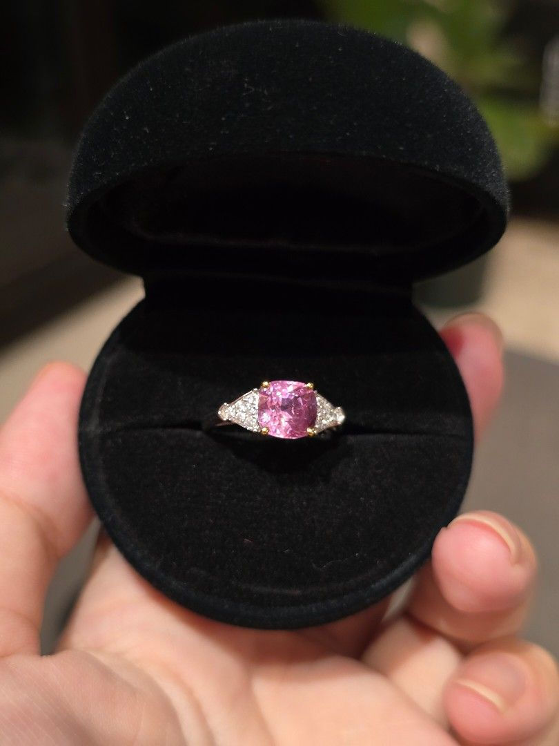 Thumbnail: 2.15ct Unheated Burma Spinel Ring
