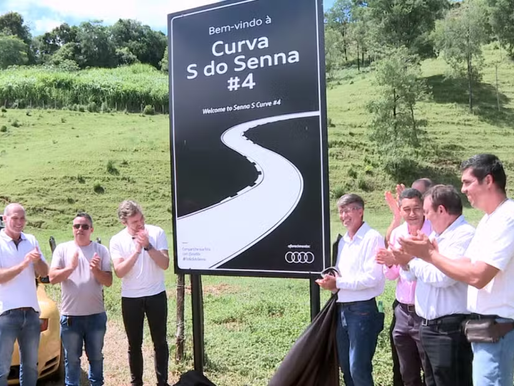 Curva em Baependi, Sul de Minas, é reconhecida por semelhança com o icônico 'S' de Senna