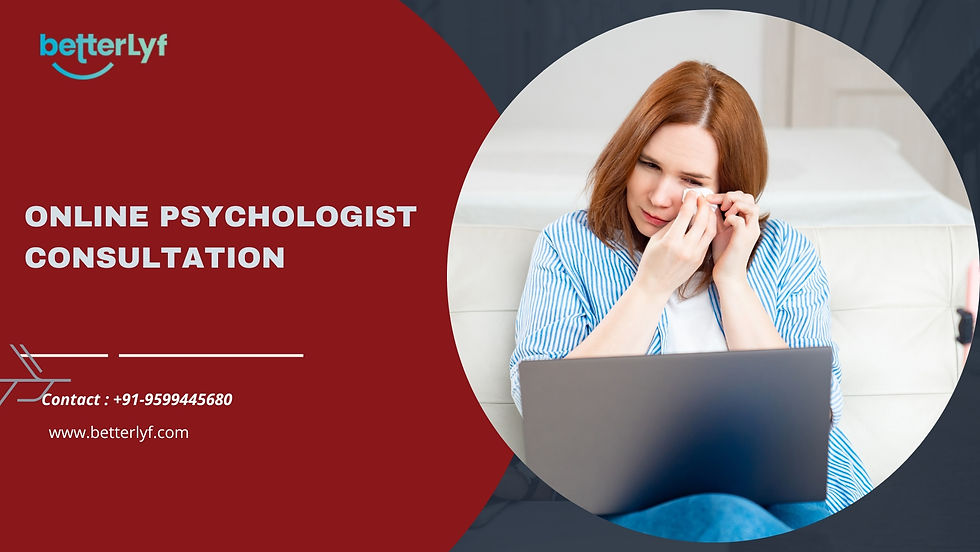 online psychologist consultation