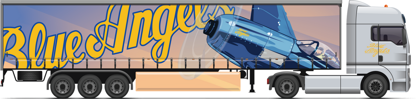 Blue Angels Truck