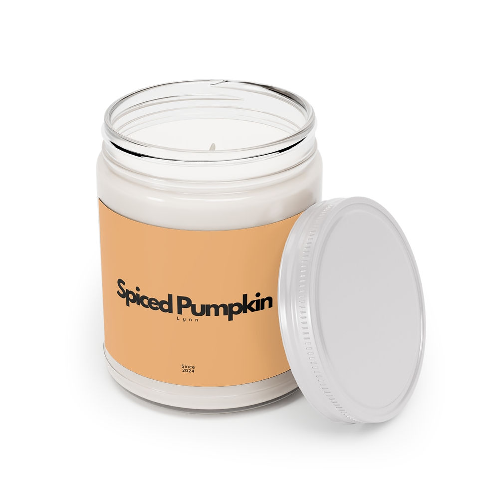Thumbnail: Spiced Pumpkin Scented Candle, 9oz