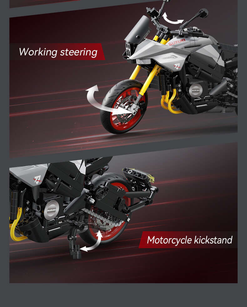 Miniatură: Setul de construcție Cada Suzuki Katana (1104 piese)