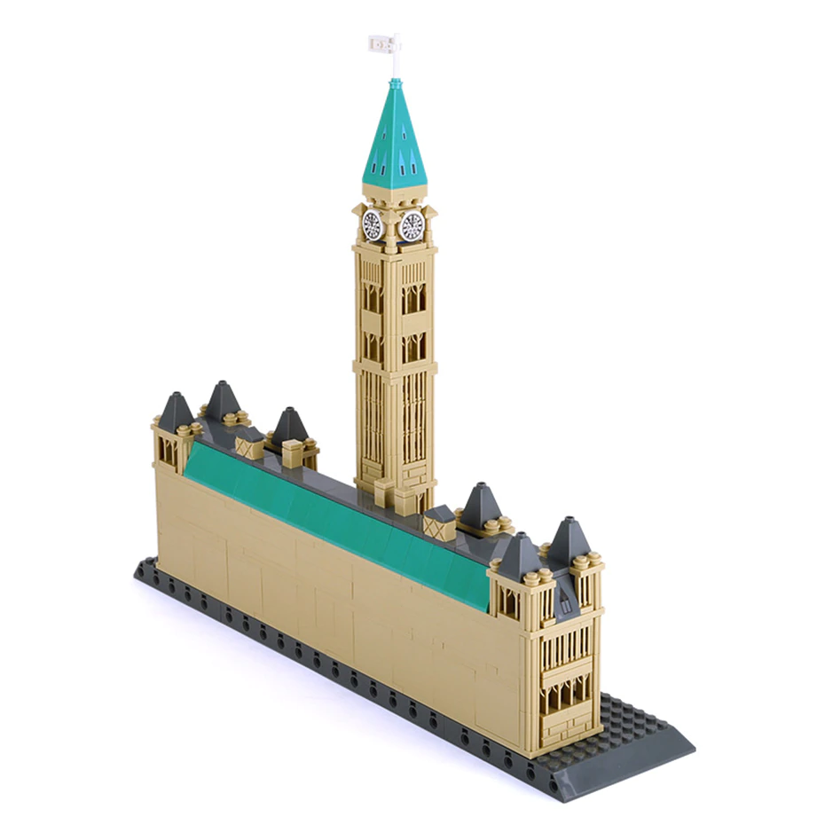 Miniatură: Constructor Wange Arhitectura Canada: Parlament (608 piese)