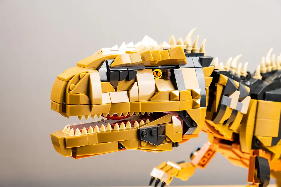 Miniatură: Set de construcție FORANGE Dinozaur Gigantozaur (75cm) (1872 piese)